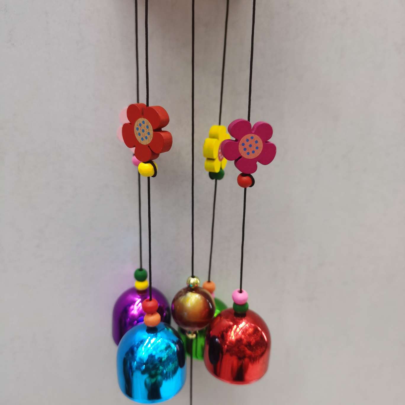 Wind chime pendants for rural life wooden houses detail image 5