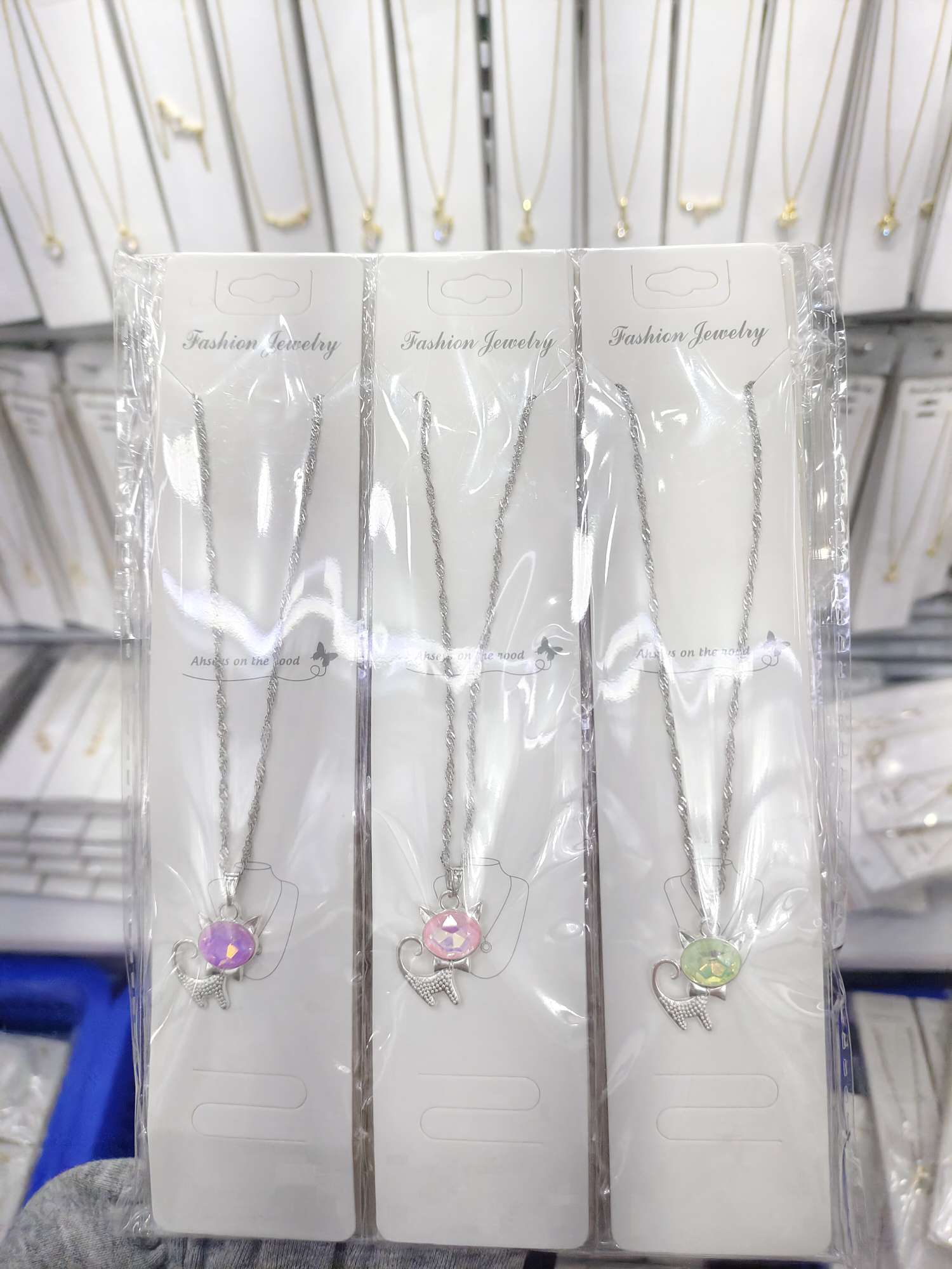 进口沙金古巴链项链酒杯款饰品大号时尚潮流进口饰品精品详情图10