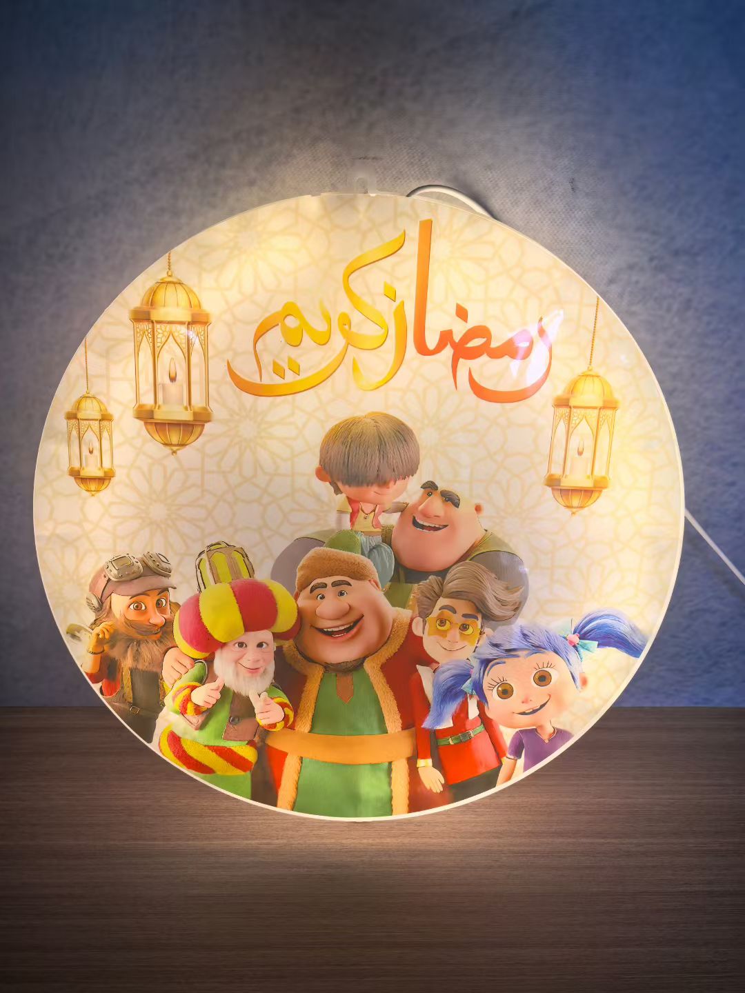 Christmas string lights, round balls, outdoor LED lighting fixtures, festival decoration, outdoor LED string lights, Christmas string lights, string lights, Ramadan style, eid al-fitr, Arab country, Muslin national castle, stars and moon 🌙 detail image 2