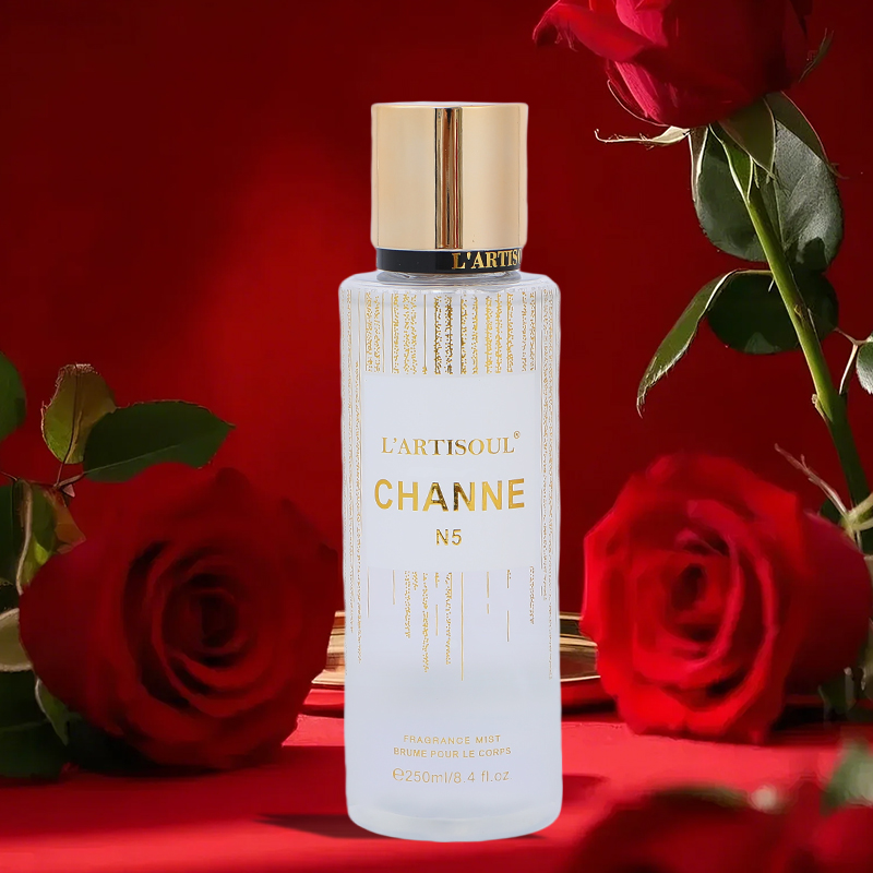 L'ARTISOUL Large Capacity 250ml Channe No. 5 Scented Women's Long-lasting Body Spray Perfume Item Picture