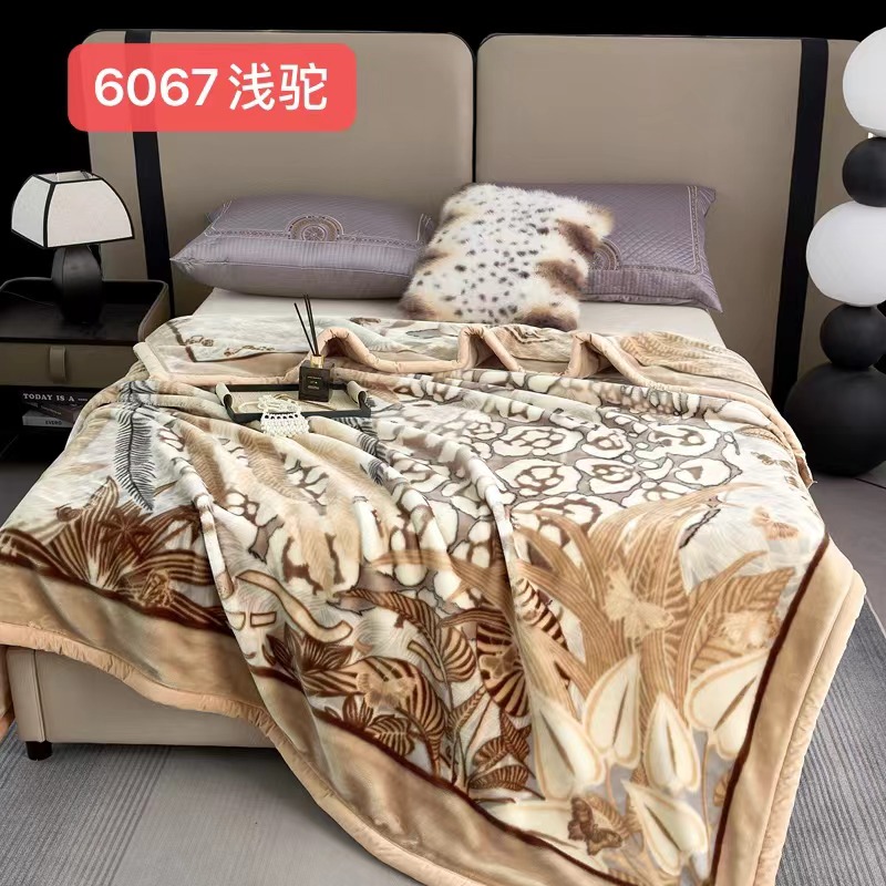Angora blanket Coral fleece blanket thickened and warm, Razer Cloud blanket gift blanket group purchase wholesale pic 58