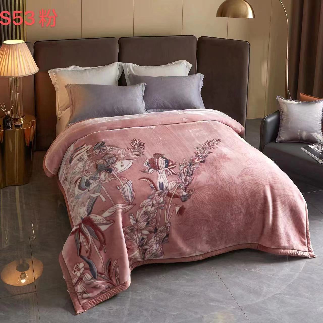 Angora blanket Coral fleece blanket thickened and warm, Razer Cloud blanket gift blanket group purchase wholesale pic 30