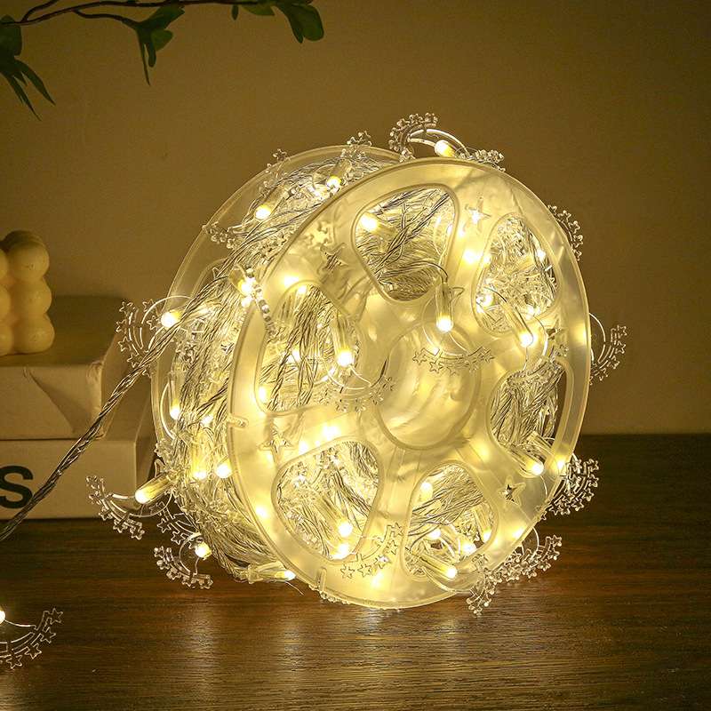 Christmas string lights, round balls, outdoor LED string lights, festival decoration, outdoor lighting, Christmas string lights, string lights, Ramadan style, Eid al-fitr in Arab countries, stars ⭐ moon 🌙🌙🌙🌙🌙 detail image 8