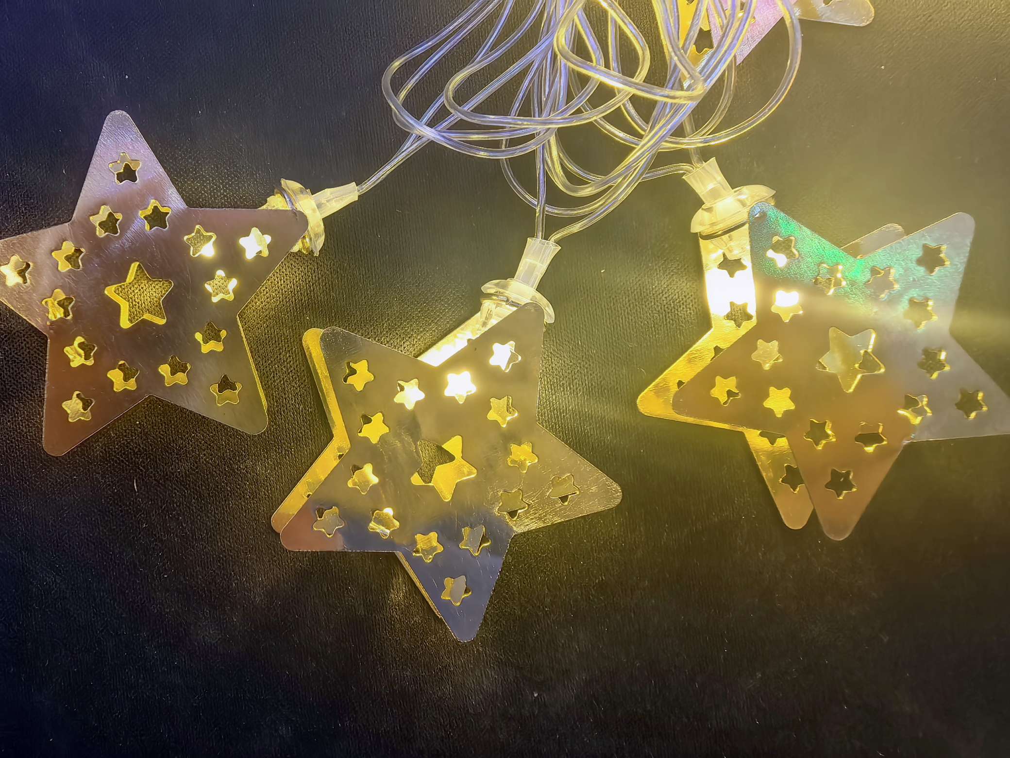 Christmas light string lights, round balls, outdoor LED lighting fixtures, festival decoration, outdoor LED light strings, Christmas light string light strips, Ramadan style, eid al-Fitr battery lights, ironwork, oil lamps from Arab countries, stars, ⭐⭐⭐⭐⭐⭐ detail image 14