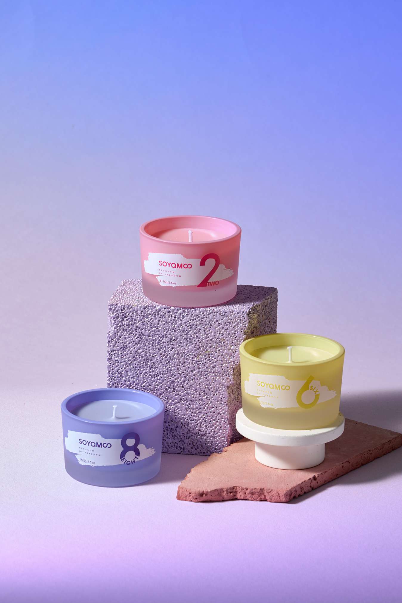 SOYAMOO居家日用香薰蜡烛摆件55g幸运数字蜡烛香薰香薰摆件产品图