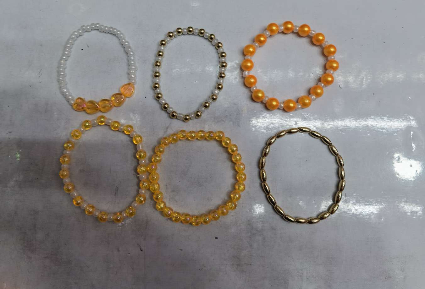 金色珠珠系列儿童手链