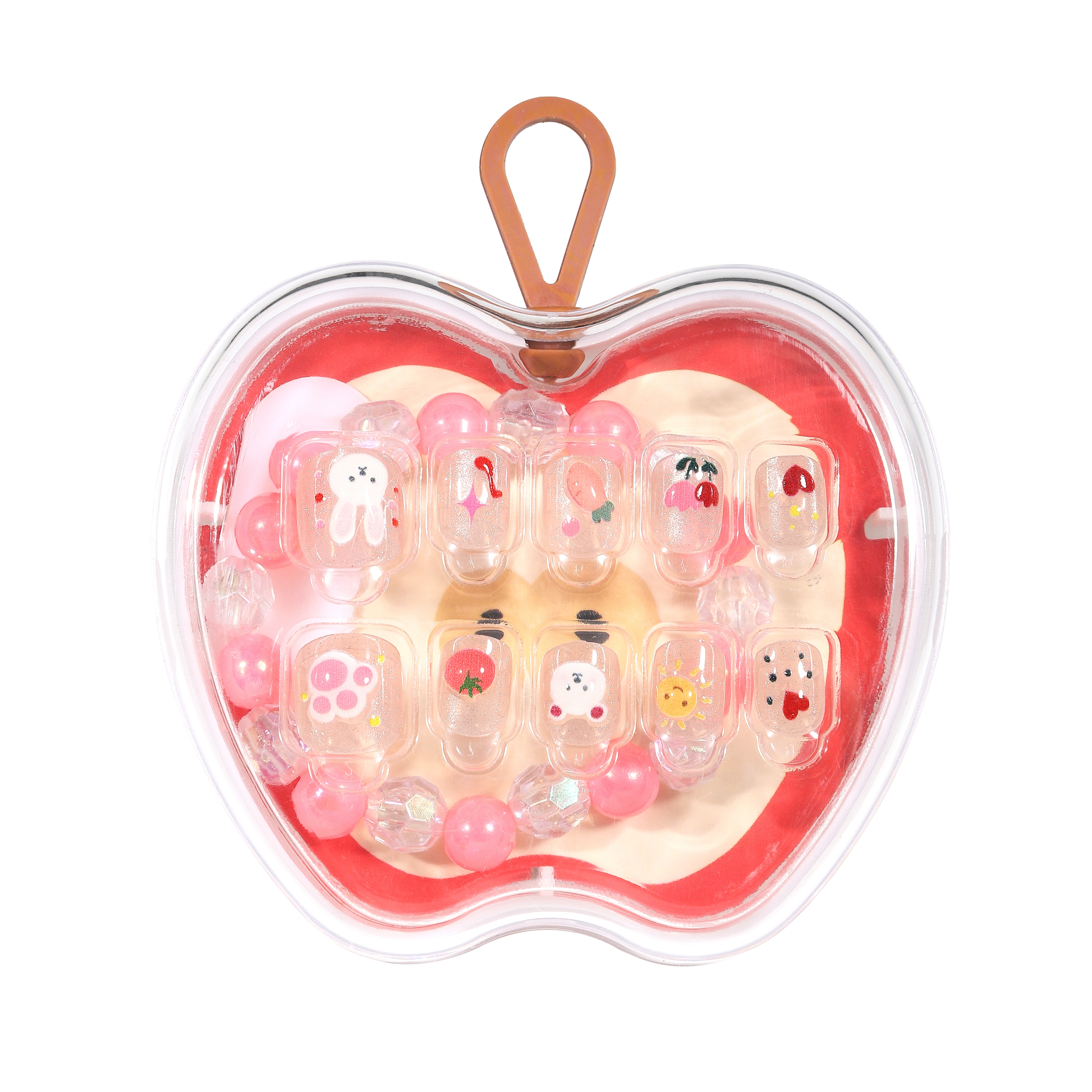 穿戴甲/美甲水钻/美甲/甲片/穿戴式美甲成品白底实物图