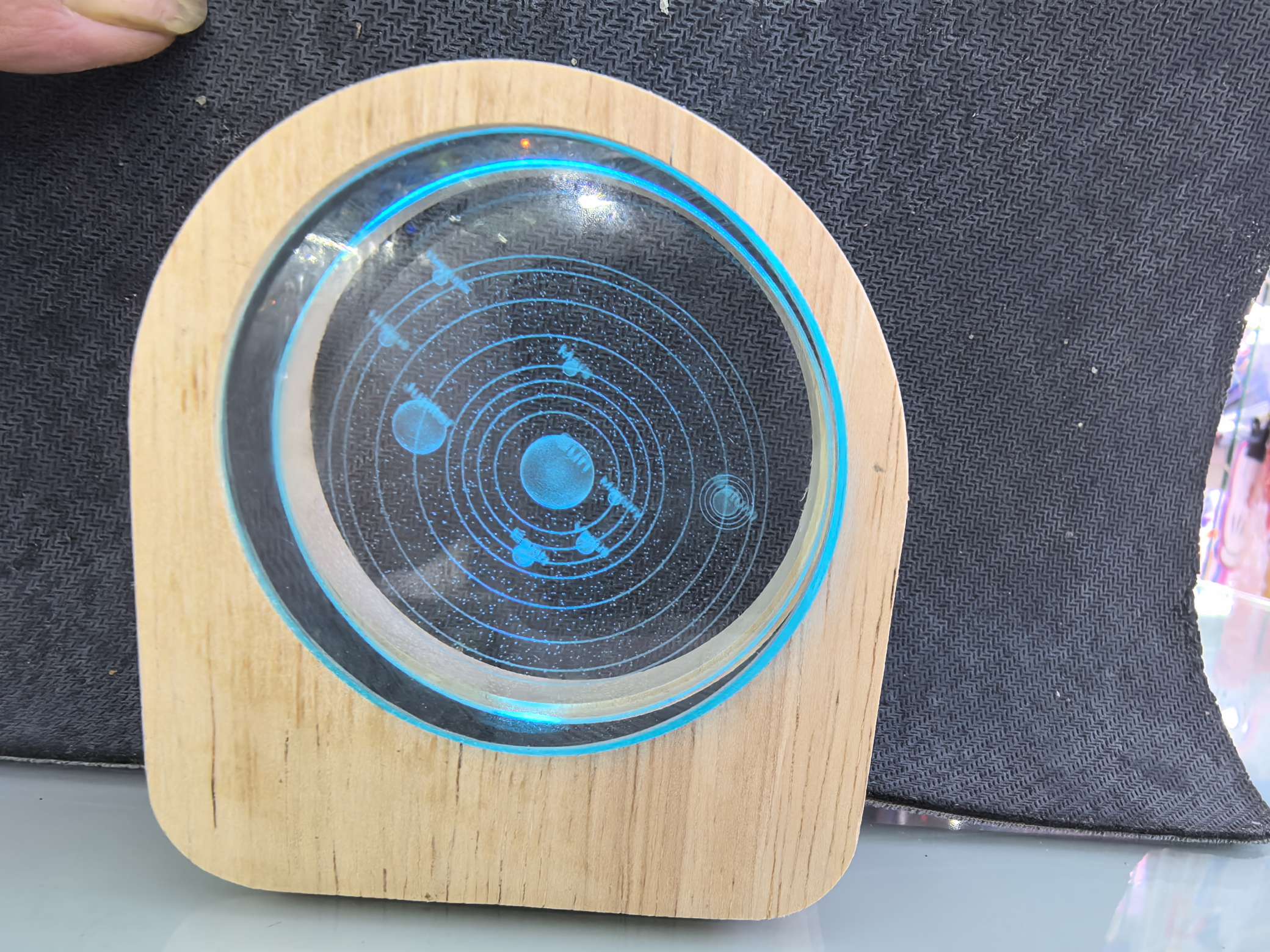 水晶工艺品实物图