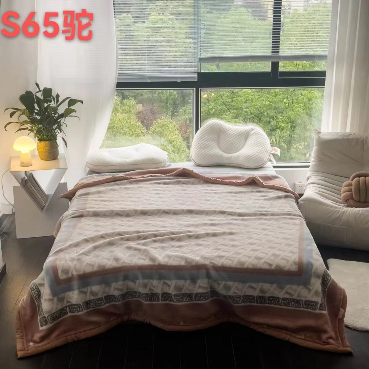 Angora blanket Coral fleece blanket thickened and warm, Razer Cloud blanket gift blanket group purchase wholesale pic 41