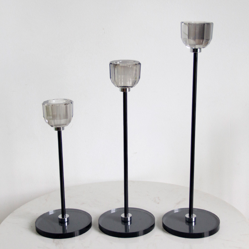 工艺品礼品蜡烛台蜡烛杯装饰器皿电镀多肉塑料花盘实木果盒干花香味情人节摆件蜡烛台蜡烛杯情人节摆件