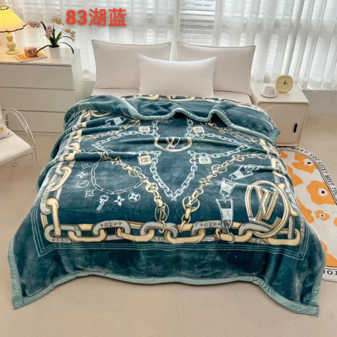 Angora blanket Coral fleece blanket thickened and warm, Razer Cloud blanket gift blanket group purchase wholesale pic 44