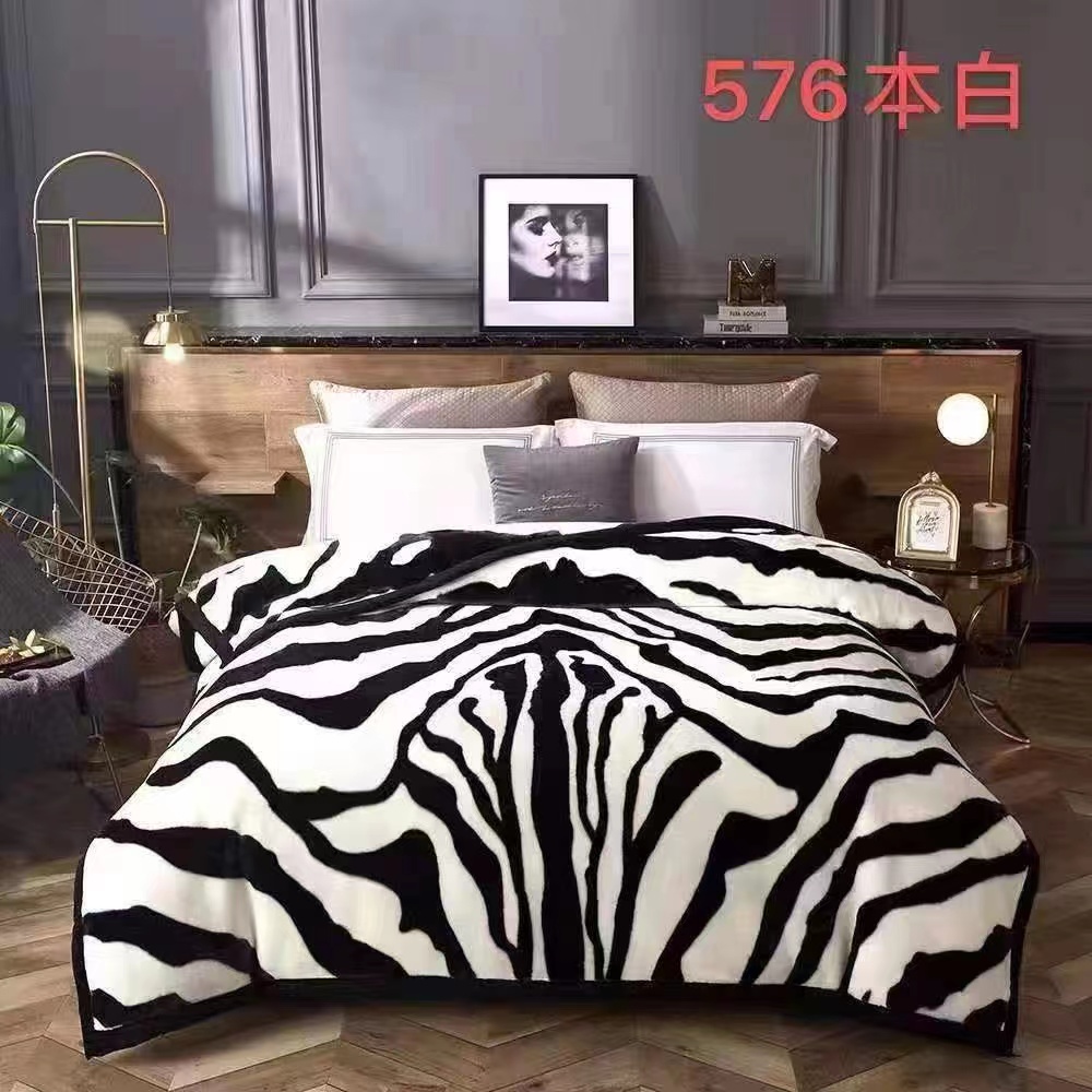 Angora blanket Coral fleece blanket thickened and warm, Razer Cloud blanket gift blanket group purchase wholesale pic 21