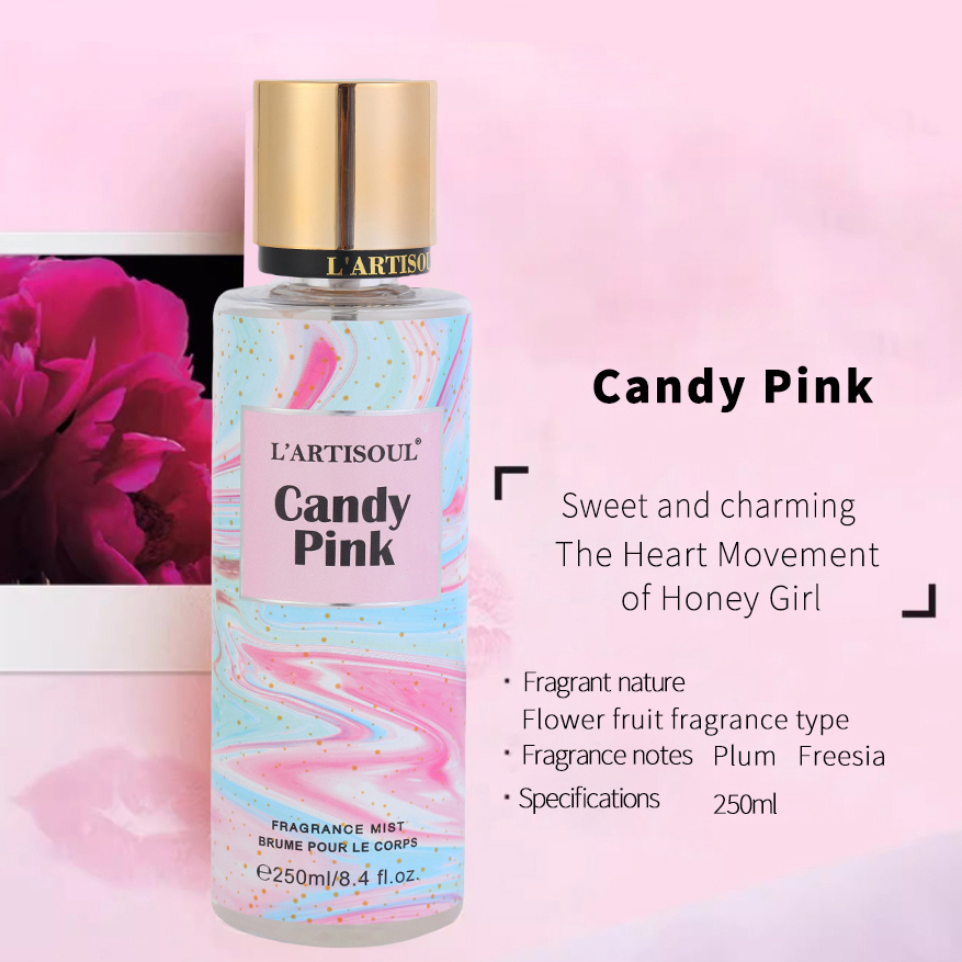 L'ARTISOUL Large Capacity 250ML Scented Women's Long-lasting Body Spray Perfume, Factory Direct Sale details Picture