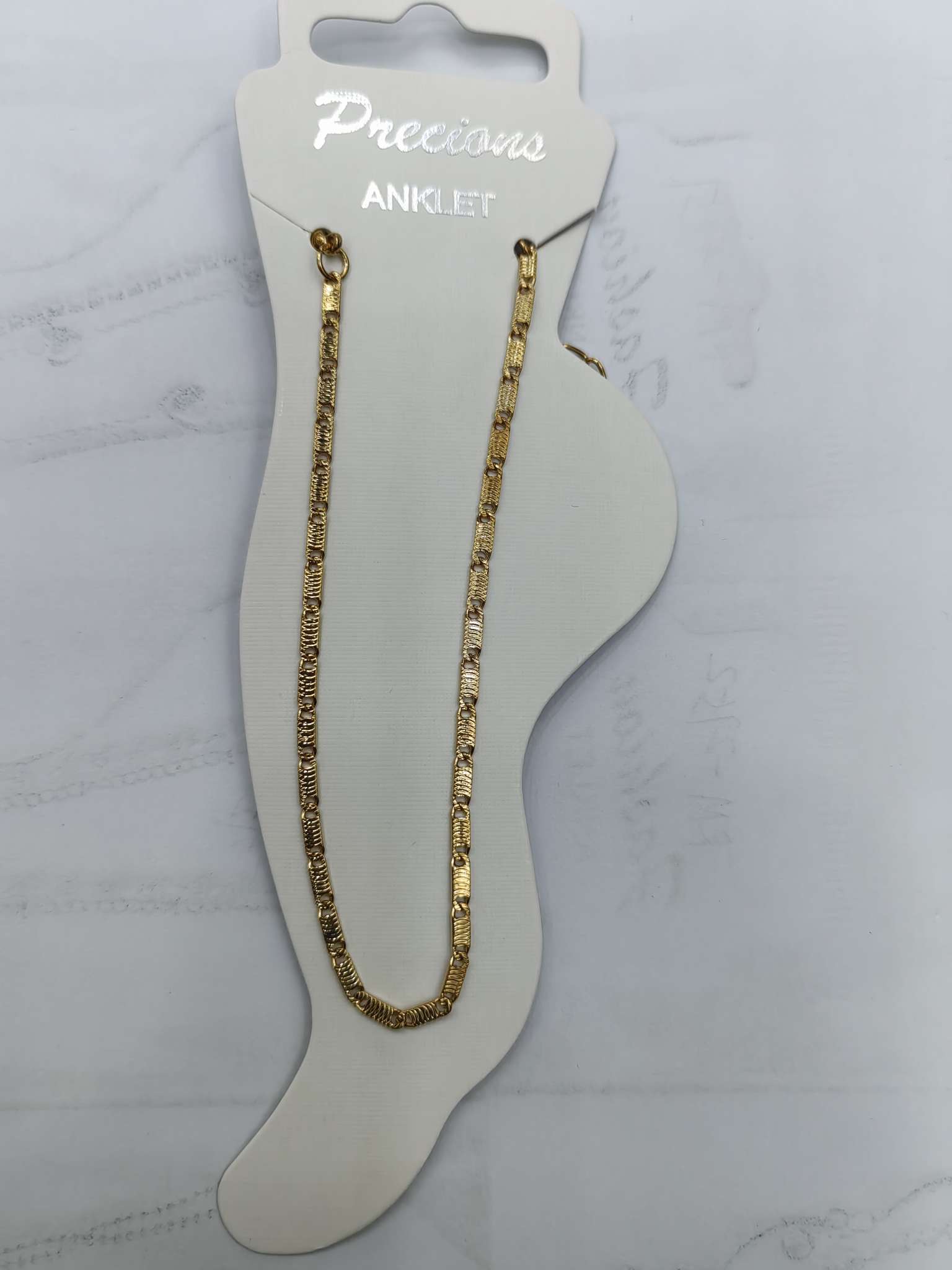 链条金色简约时尚脚链2025款时尚饰品潮流搭配