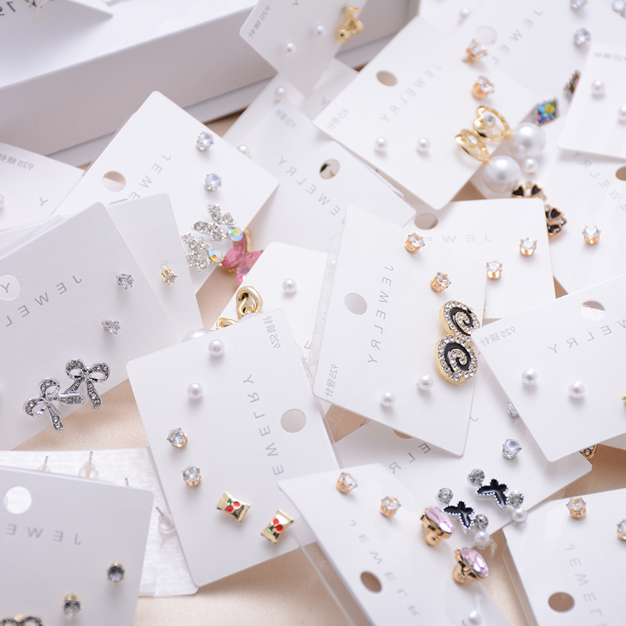 饰品/耳饰/耳钉/珍珠耳环/滴油产品图