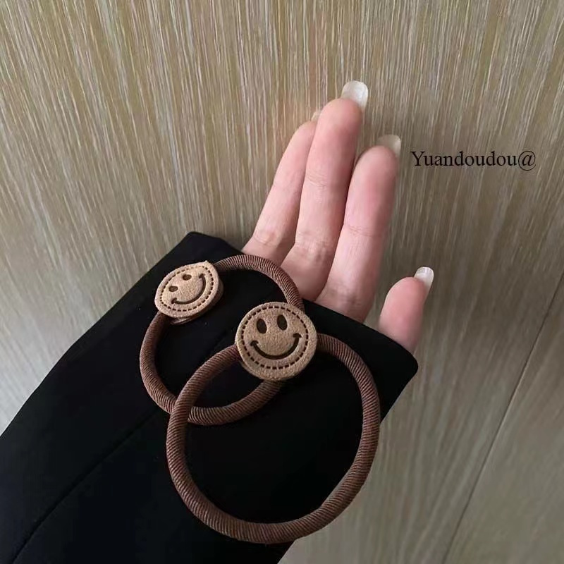 韩版女士拼接发绳头绳头饰儿童简约时尚发饰品多色可选