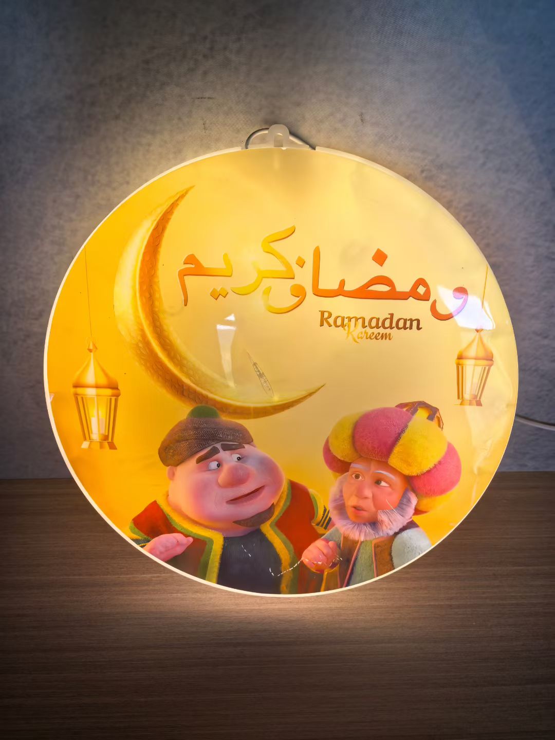Christmas string lights, round balls, outdoor LED lighting fixtures, festival decoration, outdoor LED string lights, Christmas string lights, string lights, Ramadan style, eid al-fitr, Arab country, Muslin national castle, stars and moon 🌙 detail image 3