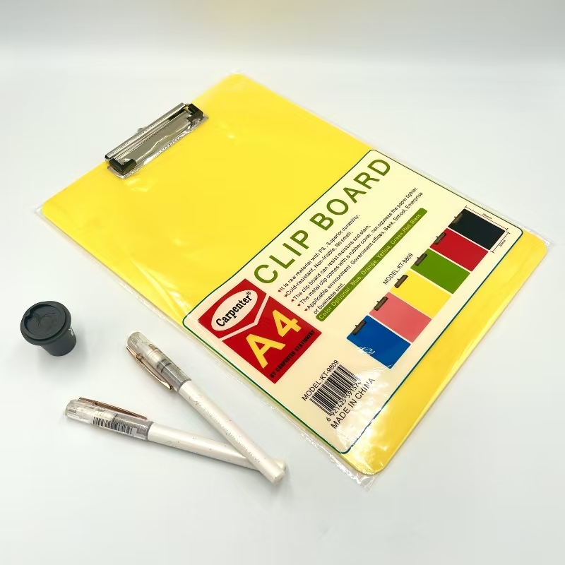 Solid color board, folder, A4 board, student writing pad, notebook, drawing board, menu, invoice board Application Scenario
