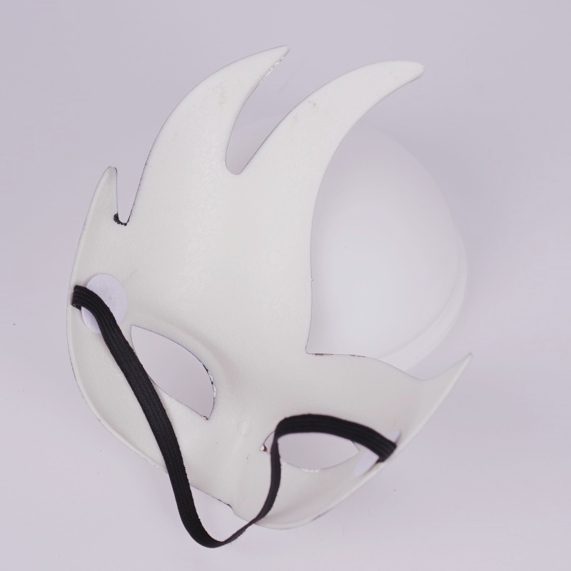 塑料面具公主高档半脸面具蓝色面罩万圣节面具详情8