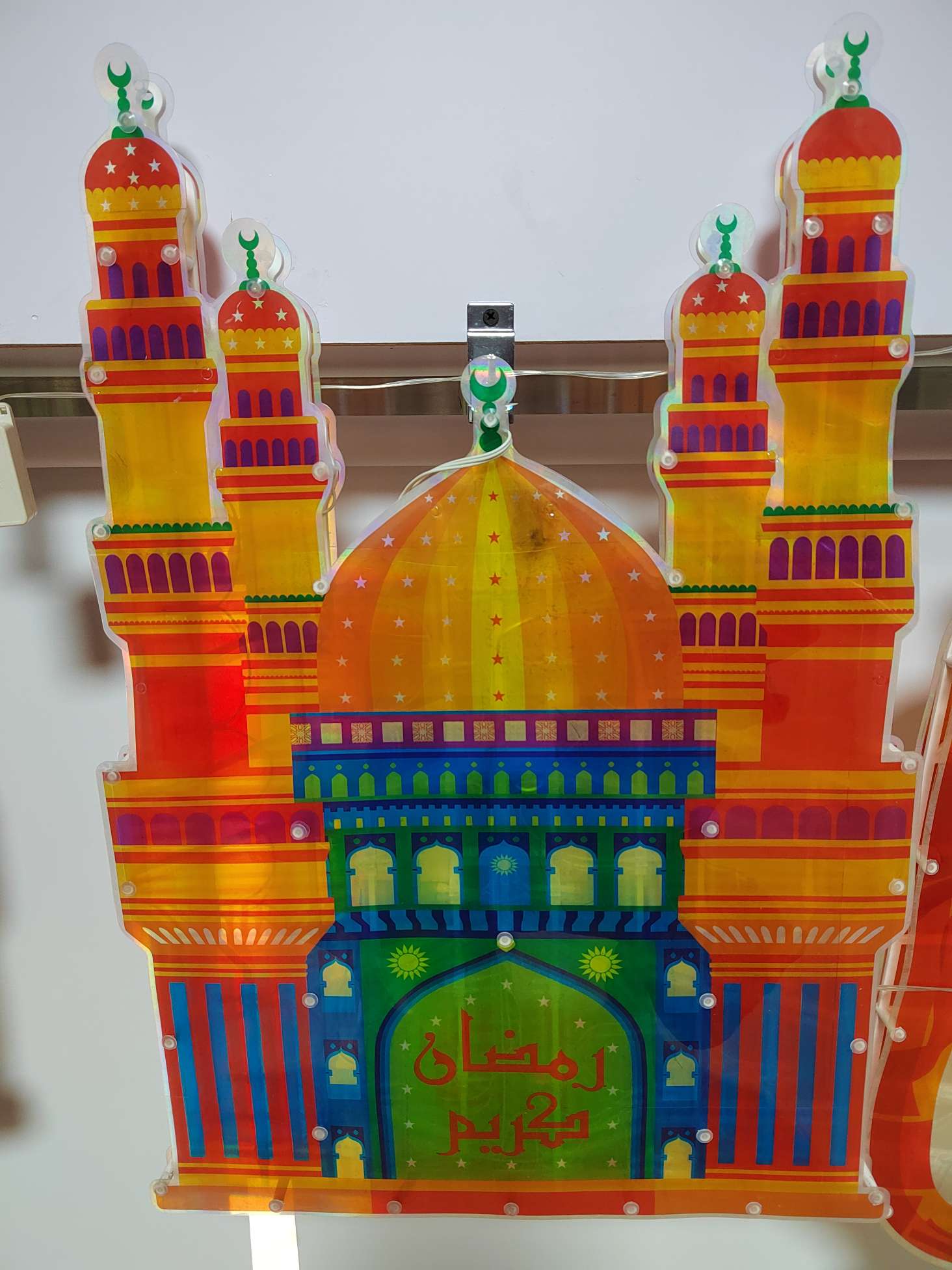 Christmas string lights, round balls, outdoor LED lighting fixtures, festival decoration, outdoor LED string lights, Christmas string lights, string lights, Ramadan style, Muslim countries, Arab countries, Ramadan style lighting fixtures, moon and star led detail image 3