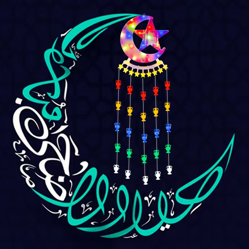 Christmas light strings, round balls, outdoor LED lighting fixtures, festival decoration, outdoor LED light strings, Christmas light strings, light strings, Ramadan style, Eid al-Fitr, Arab country light strings, led castles detail image 7