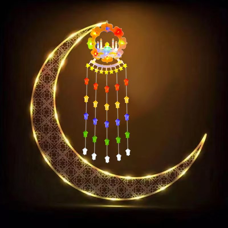 Christmas light strings, round balls, outdoor LED lighting fixtures, festival decoration, outdoor LED light strings, Christmas light strings, light strings, Ramadan style, Eid al-Fitr, Arab country light strings, led castles detail image 8