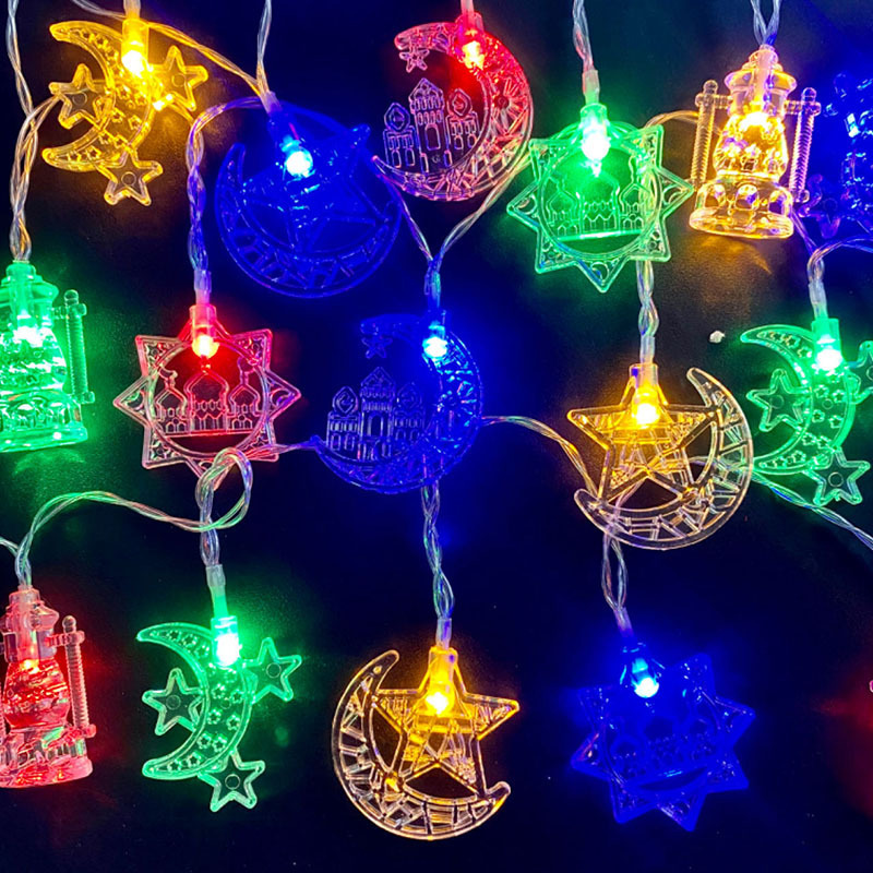 Christmas string lights, round balls, outdoor LED string lights, lighting decoration, festival color lights, Christmas special, Ramadan style, Eid al-Fitr, Ramadan string lights in Arab countries, moon holding star moon 🌙🌙🌙🌙🌙 detail image 11
