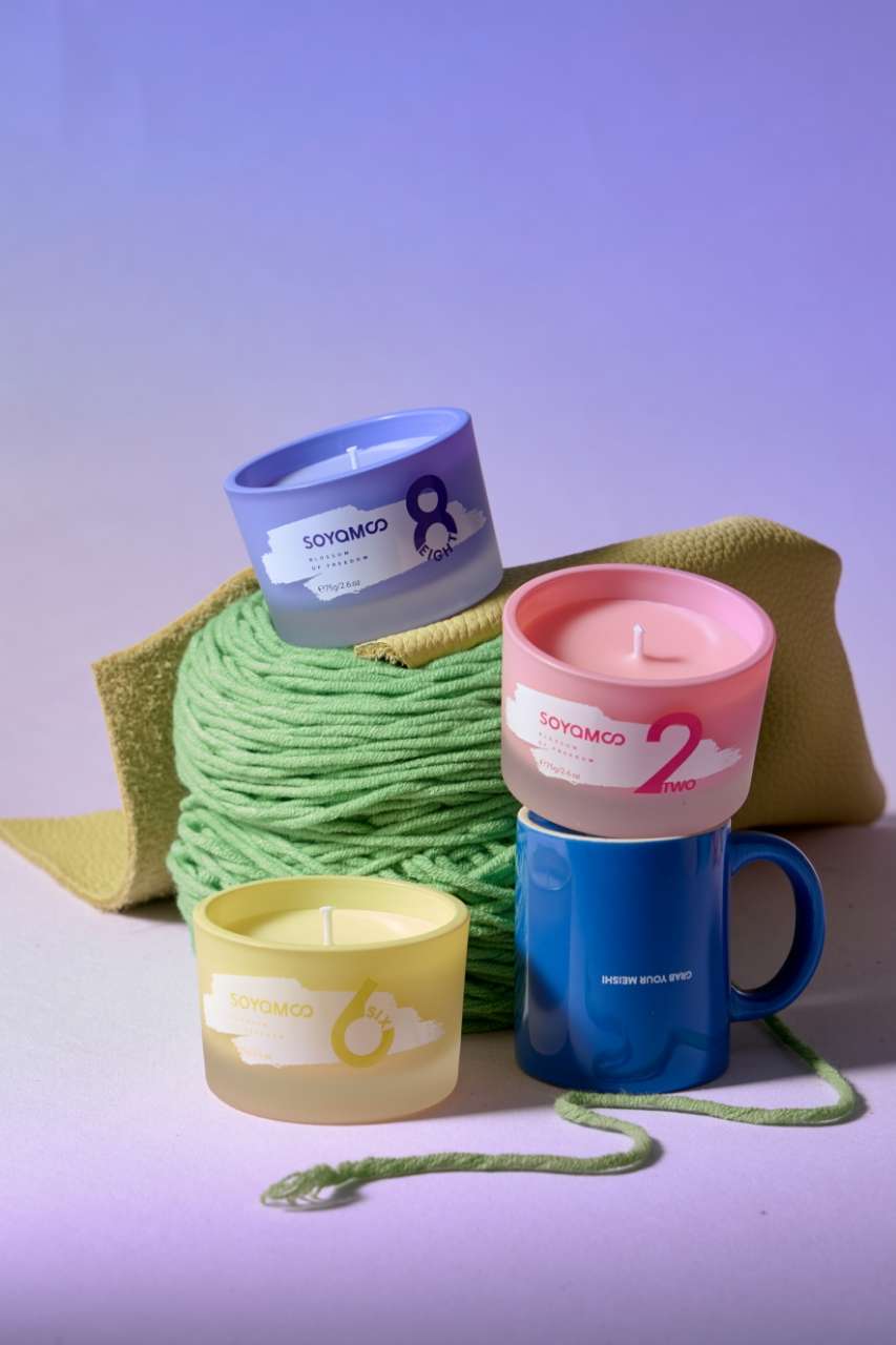 SOYAMOO居家日用香薰蜡烛摆件55g幸运数字蜡烛香薰香薰摆件详情图2