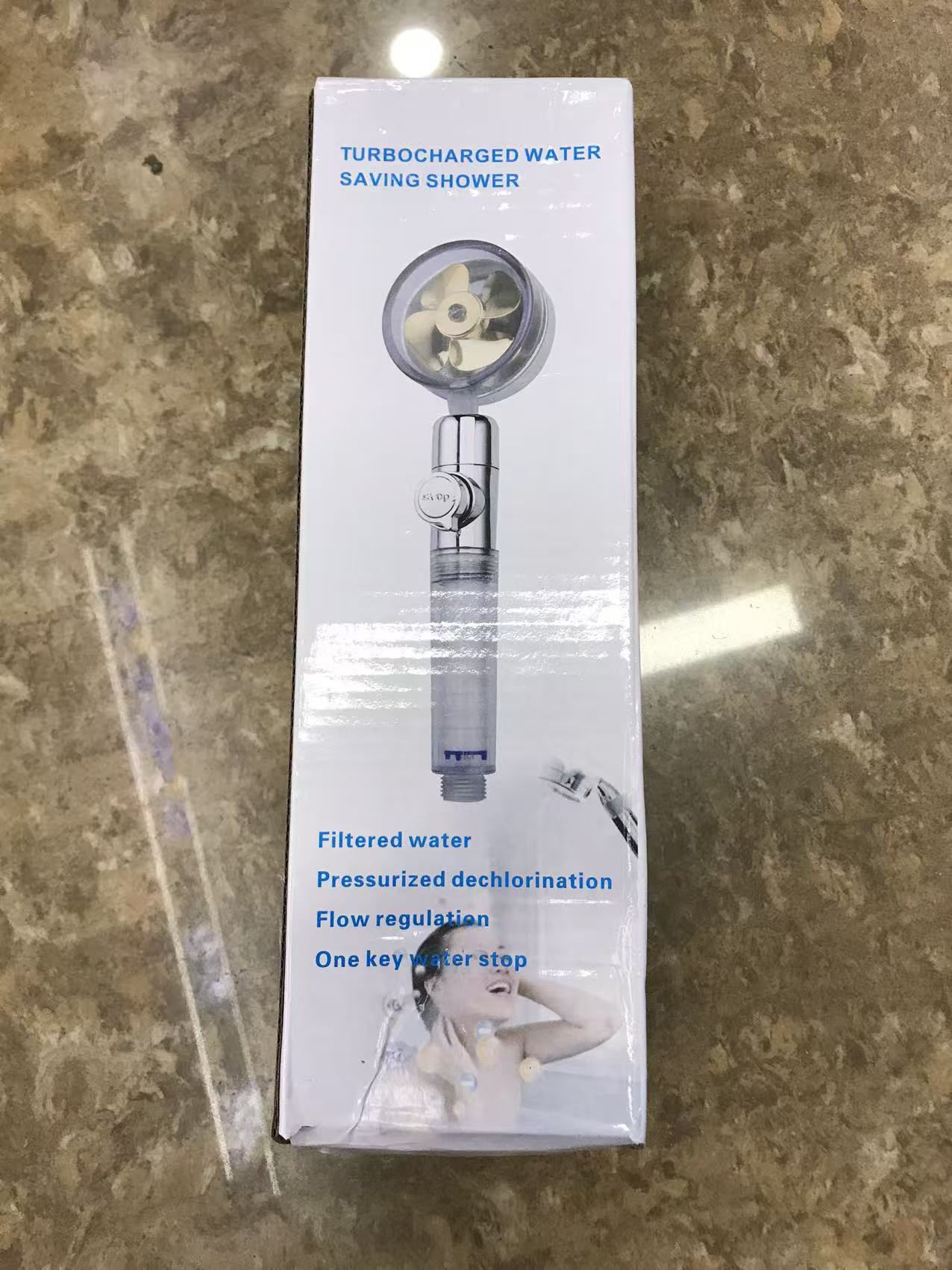 小蛮腰增压花洒喷头淋浴头淋雨高压花洒套装超强加压涡轮增压花洒