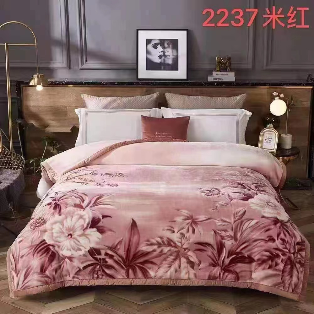Angora blanket Coral fleece blanket thickened and warm, Razer Cloud blanket gift blanket group purchase wholesale pic 28
