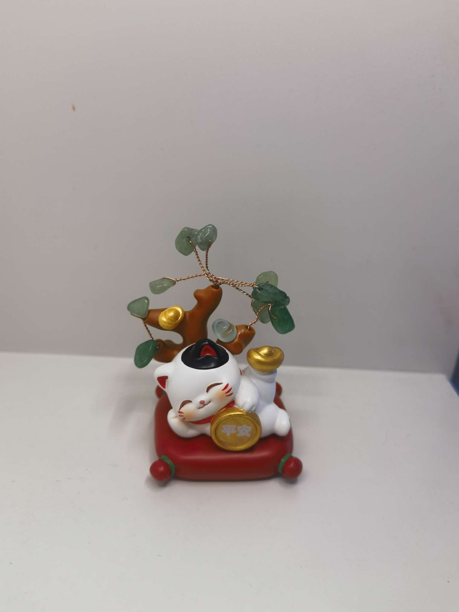 招财猫，可以家居摆件，汽车摆件，潮玩盲盒潮玩盲袋细节图