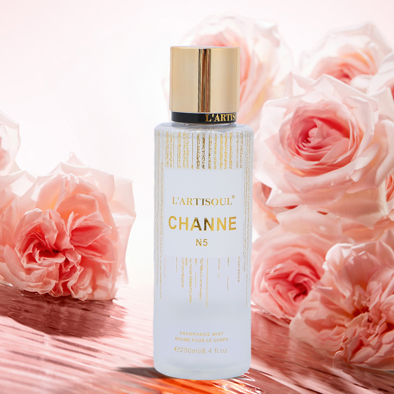 L'ARTISOUL Large Capacity 250ml Channe No. 5 Scented Women's Long-lasting Body Spray Perfume Specification image