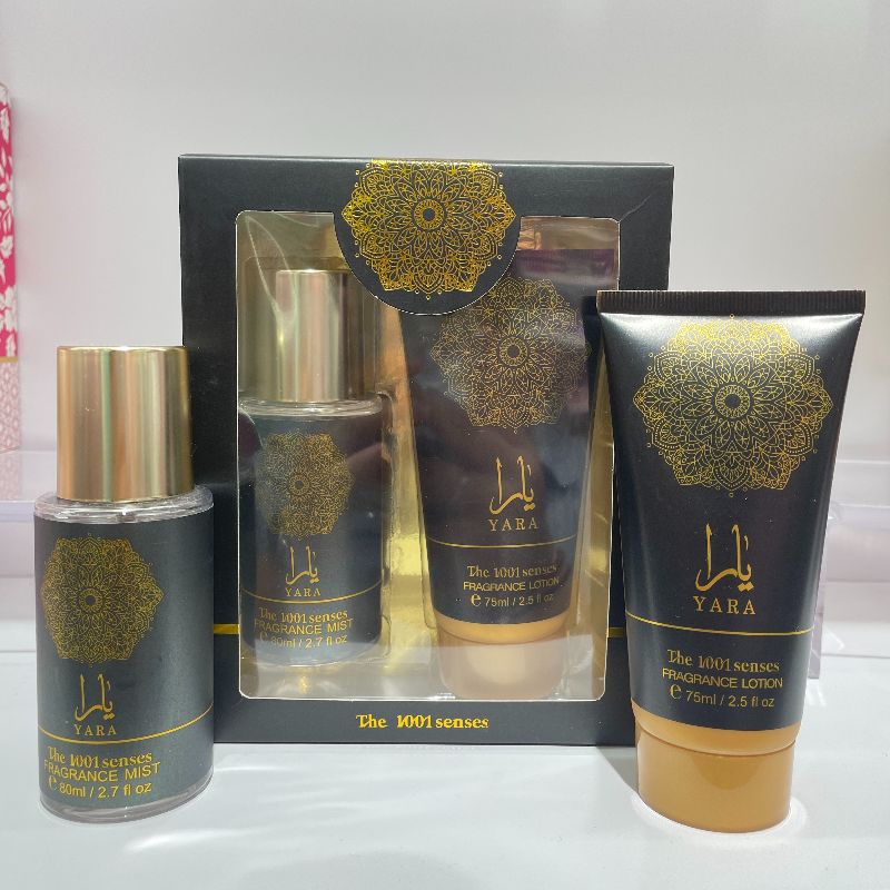 YARA 套盒 香颜水+身体乳 80ML Fragranc Mist&75ML Fragrance Lotion set细节图