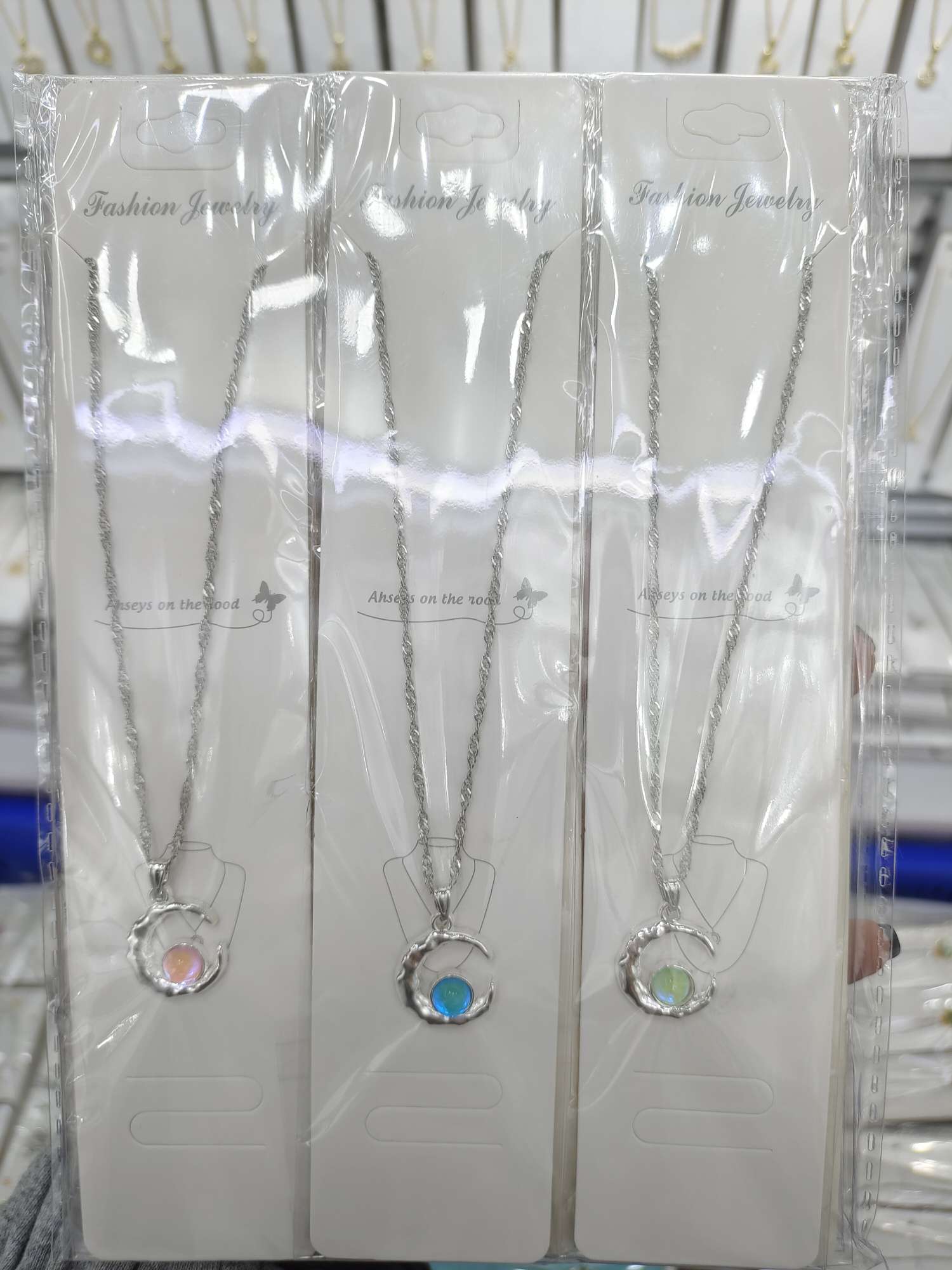 进口沙金古巴链项链酒杯款饰品大号时尚潮流进口饰品精品