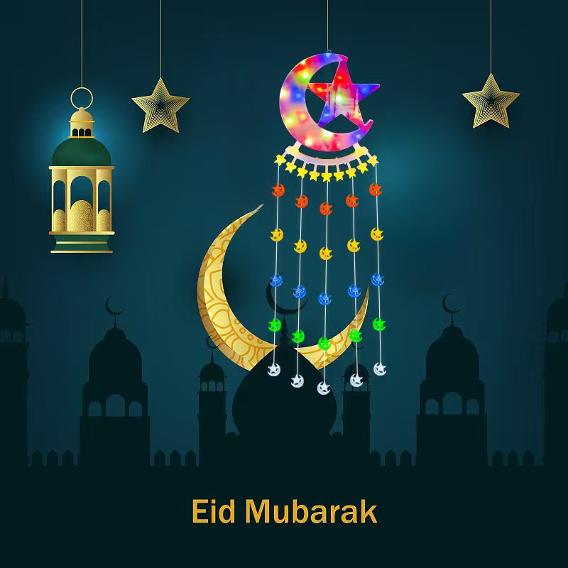 Christmas light strings, round balls, outdoor LED lighting fixtures, festival decoration, outdoor LED light strings, Christmas light strings, light strings, Ramadan style, Eid al-Fitr, Arab country light strings, led castles detail image 5