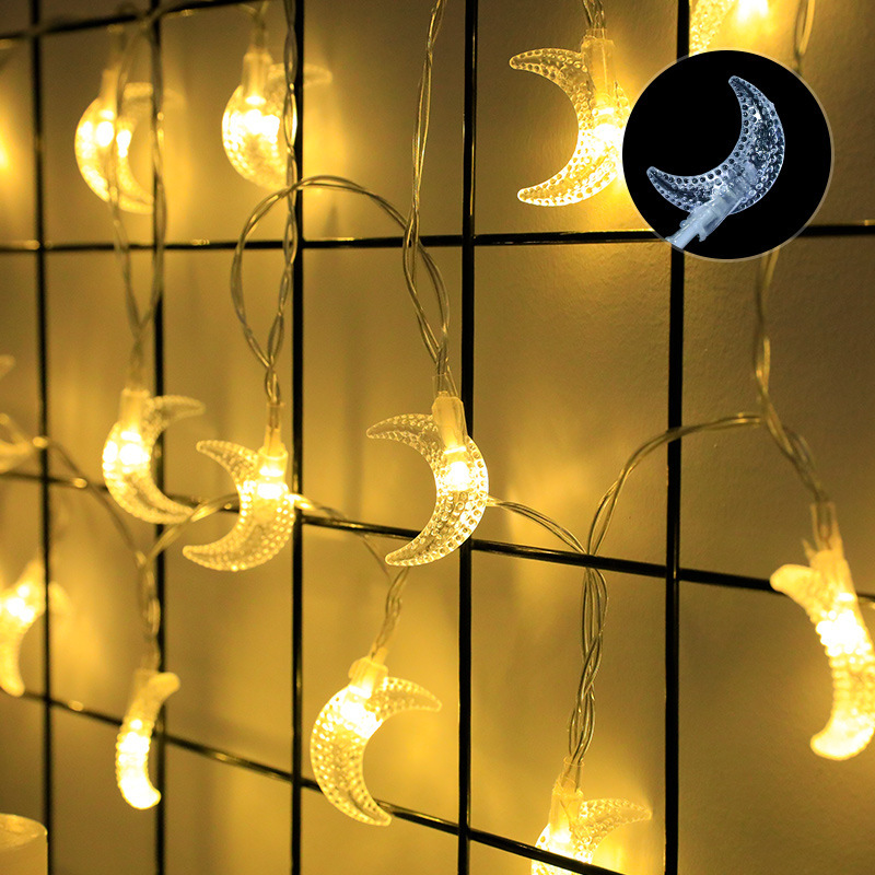 Christmas string lights, round balls, outdoor LED string lights, lighting decoration, festival color lights, Christmas special, Ramadan style, Eid al-Fitr, Ramadan string lights in Arab countries, moon holding star moon 🌙🌙🌙🌙🌙 detail image 20