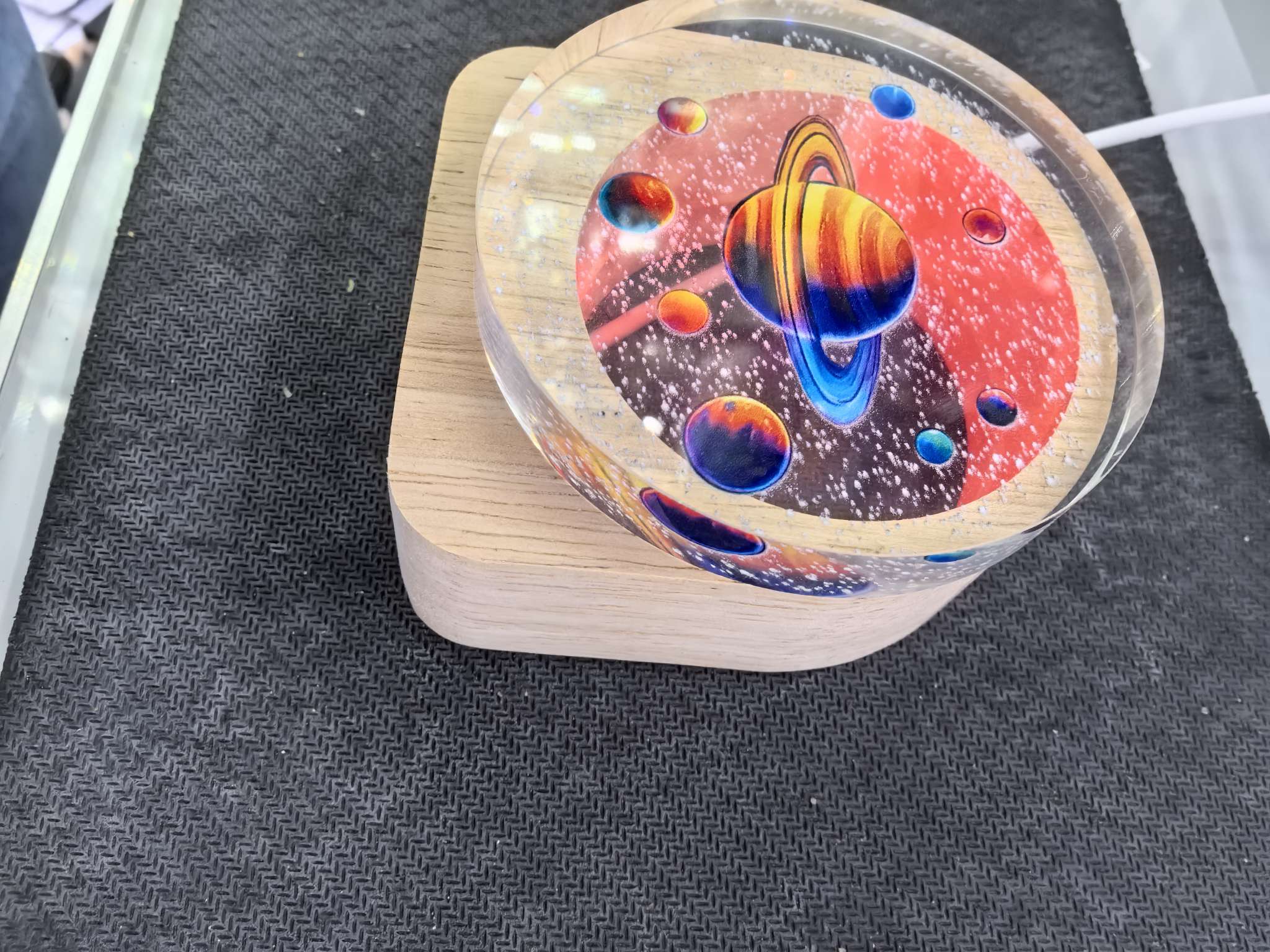 水晶工艺品，创意礼品水晶摆件细节图