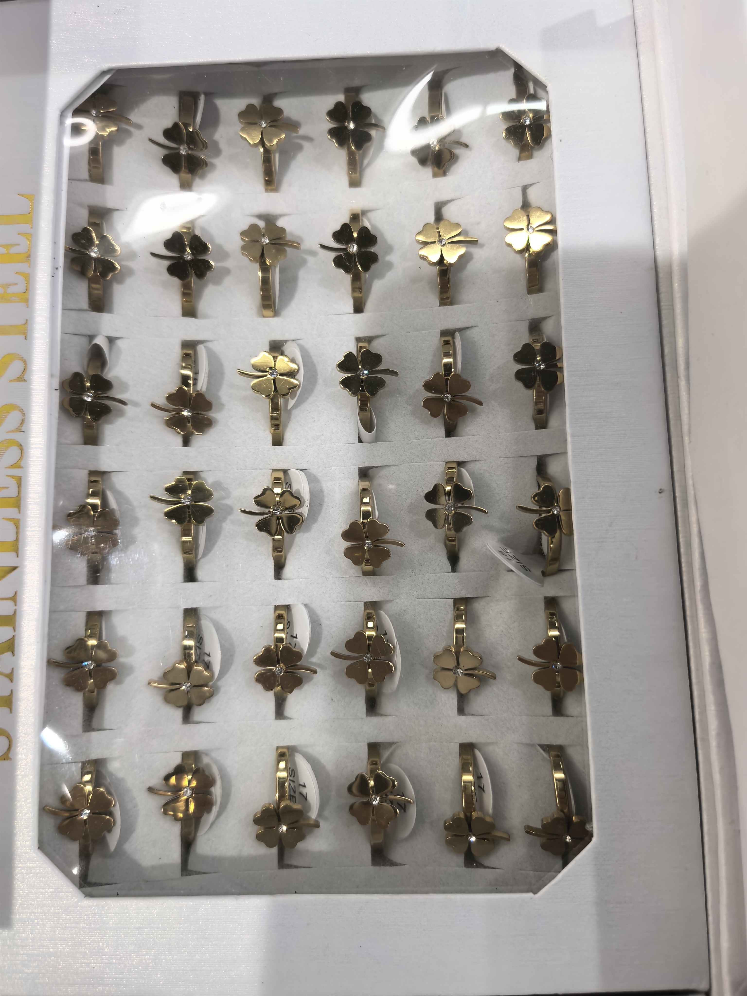 欧美手饰腕饰简约时尚S999钛钢手镯绿水晶女款潮流首饰礼物戒指
