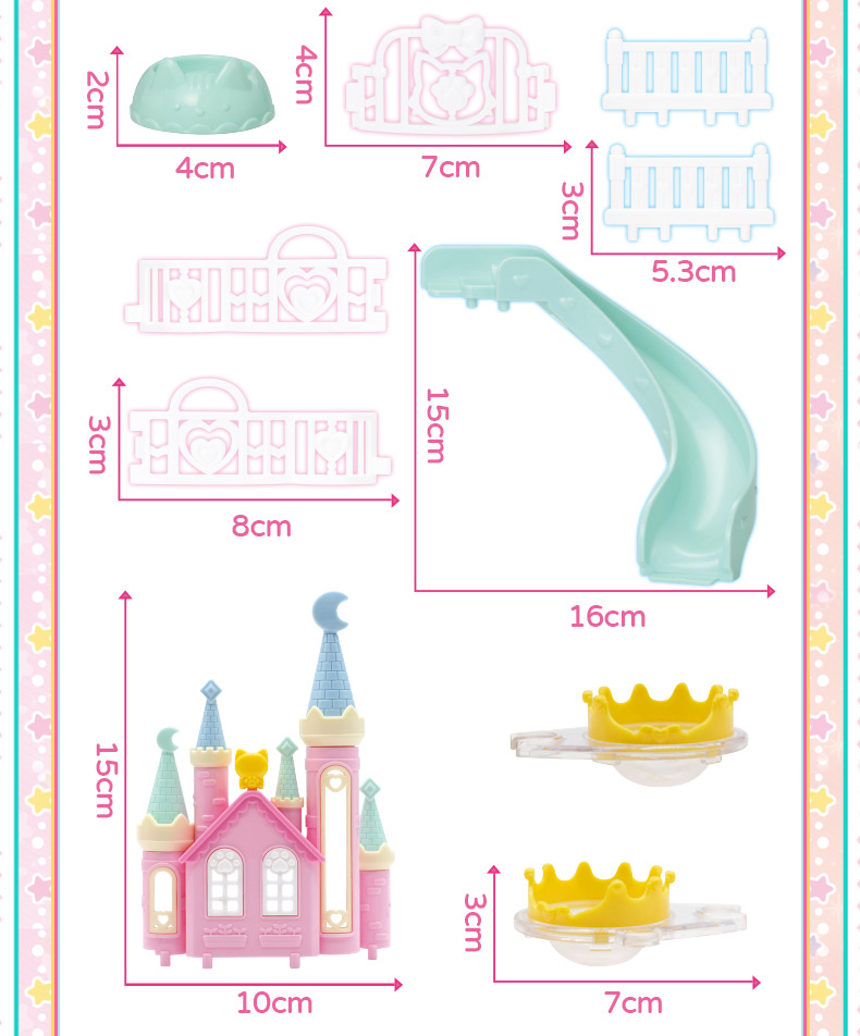 Wish Miao Miao Castle Park genuine Marvel and Wisdom Girls Play House, big castle toys that need to be built by hand, girls' children's toys, birthday gifts, 4-9 years old educational toys, simulation villas 30130 pic 15