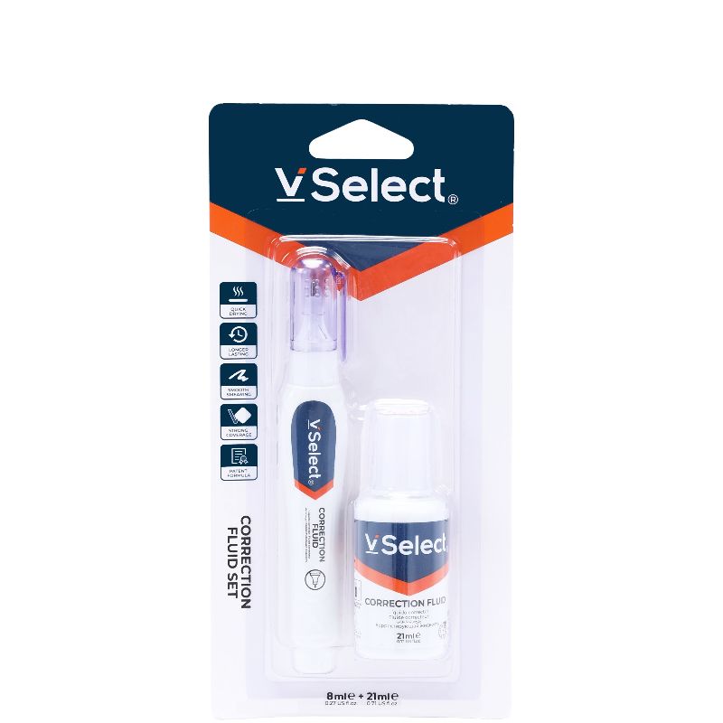 修正液组套 8ml+21ml 外贸专供   一箱起批