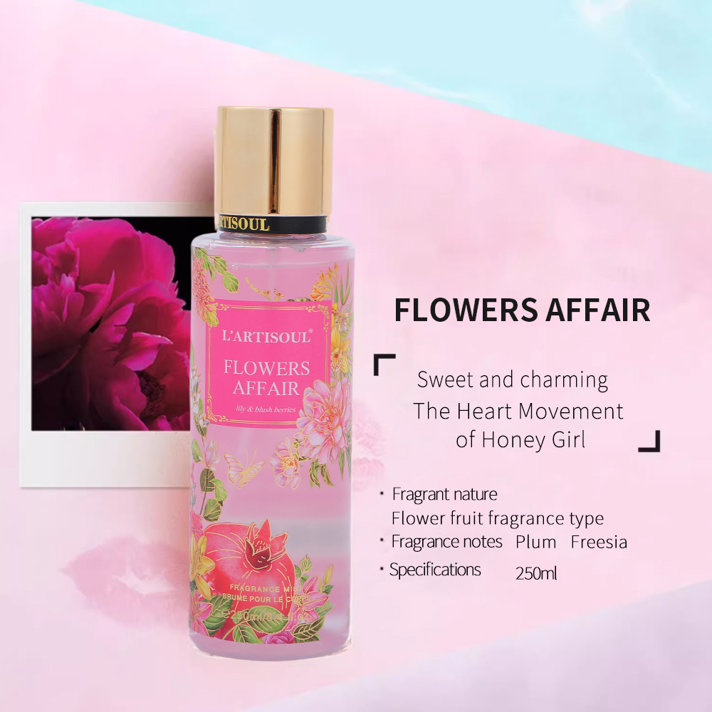 وتمتلك السيدة أرتيسوول قدرة كبيرة تبلغ 250ML عطر طويل من رذاذ الرذاذ Application Scenario