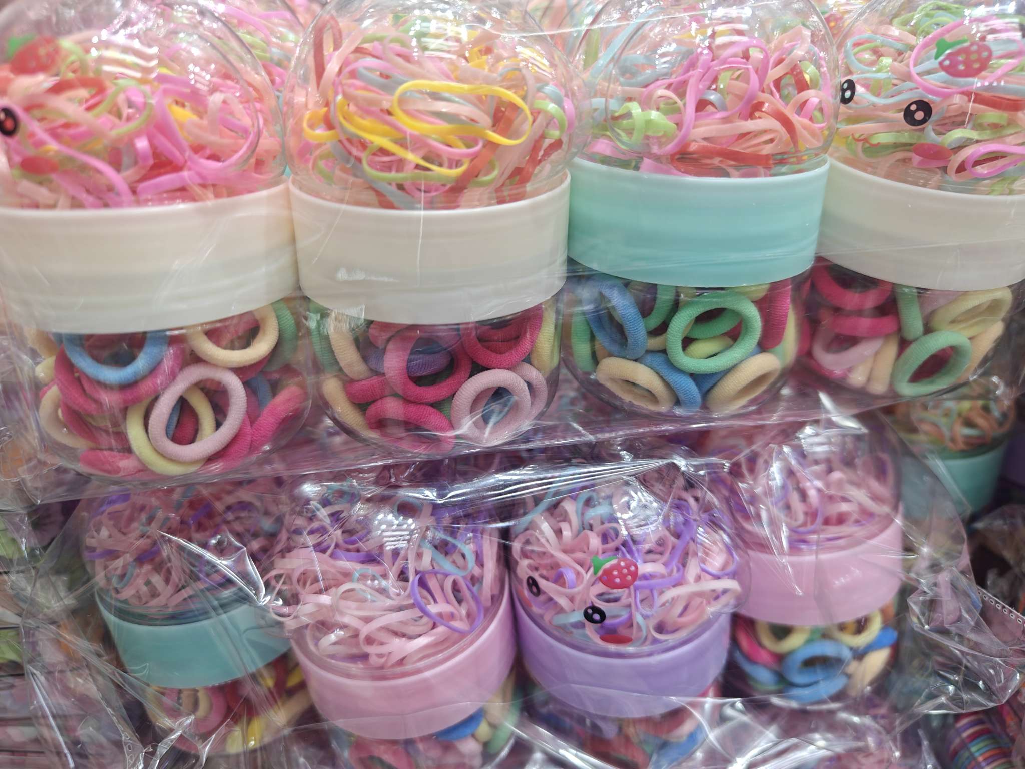 儿童可爱不易断裂皮筋头绳女士拼接韩版发绳