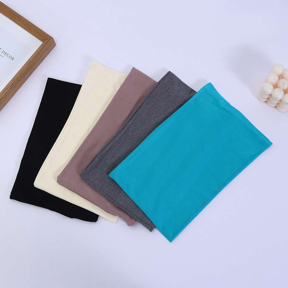 莫代尔宽头巾帽子防风发带运动跑步骑行脖套瑜伽头带发带欧美