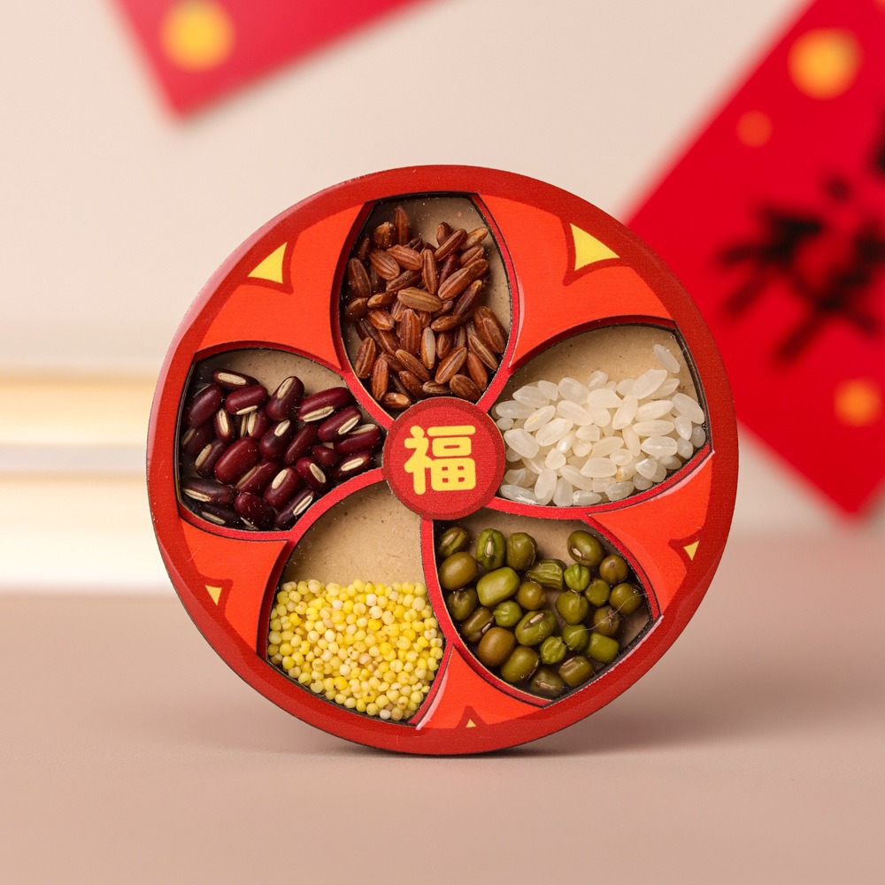 粮食冰箱贴立体三层滴胶国潮文创冰箱贴杂粮磁贴五谷丰登冰箱贴 详情图8