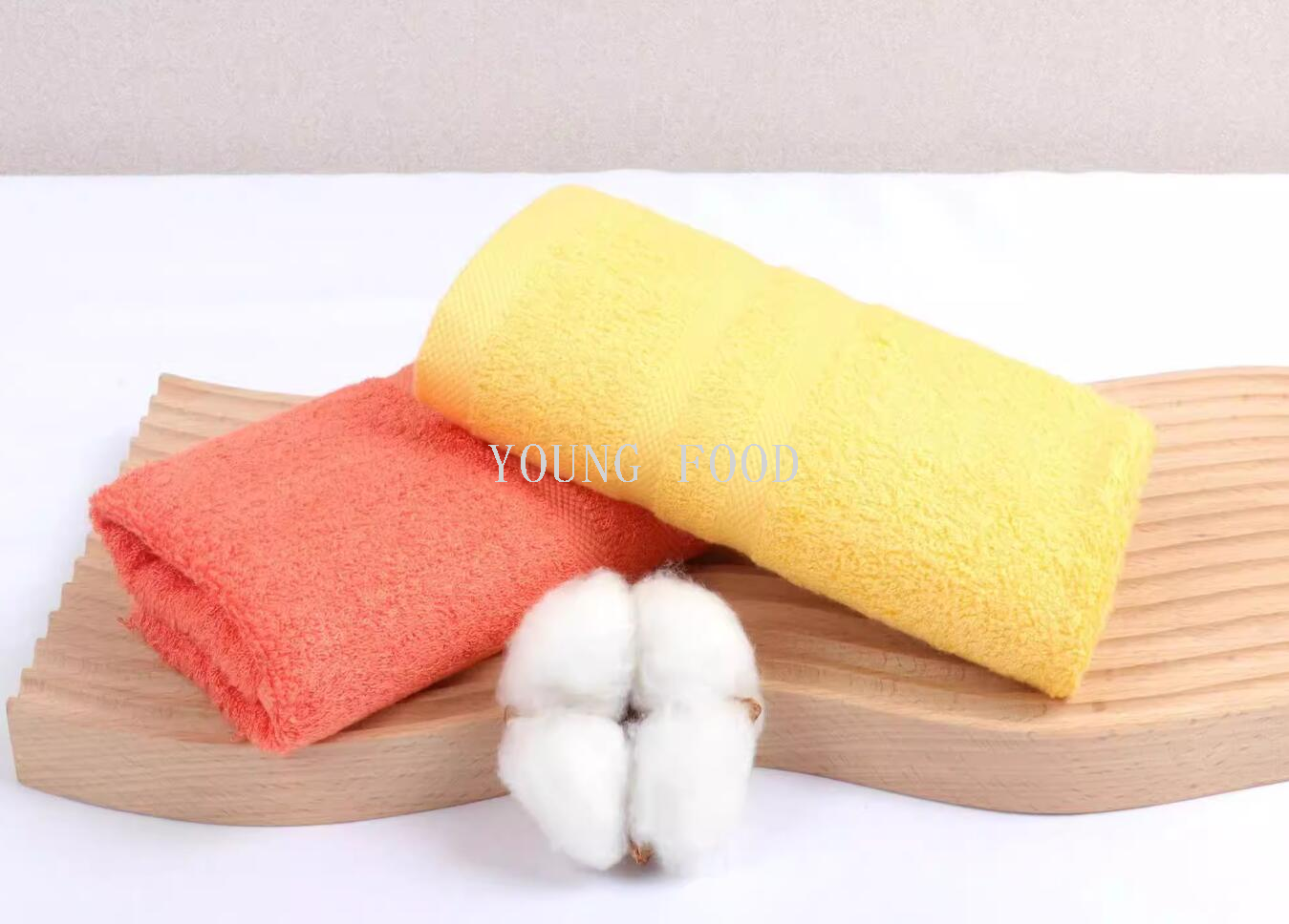 韩国进口女生美容巾抗~菌竹纤维柔软洗脸巾毛巾小方巾26*50cm 55g详情6