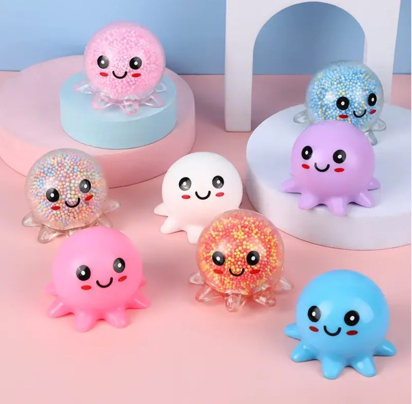 解压捏捏乐小红书同款章鱼捏捏球捏捏乐解压玩具捏捏乐减压玩具盲袋捏捏乐