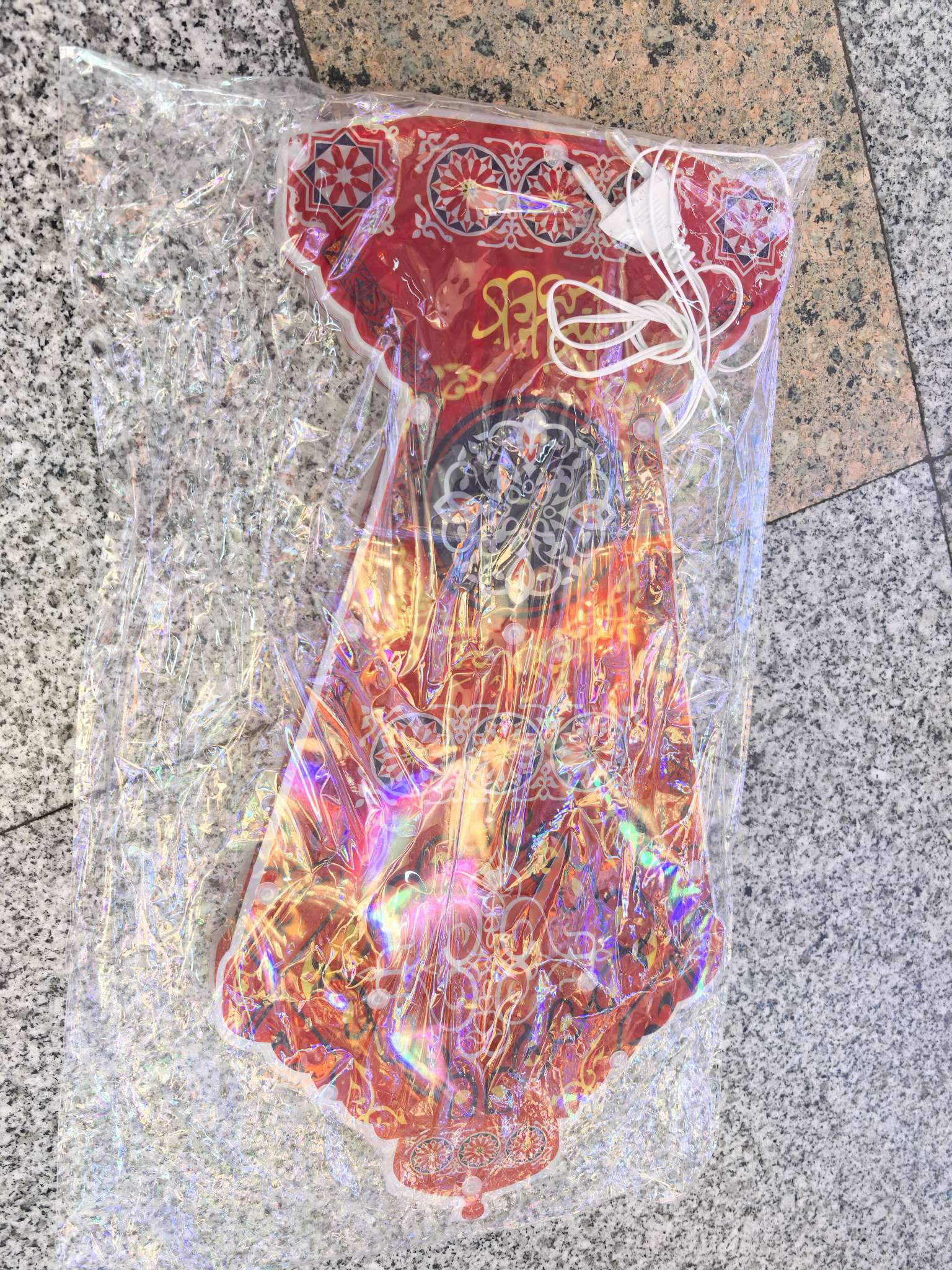 Christmas string lights, round balls, outdoor LED lighting fixtures, festival decoration, outdoor LED string lights, Christmas string lights, string lights, Ramadan style, Muslim countries, Arab countries, Ramadan style lighting fixtures, moon and star led detail image 4