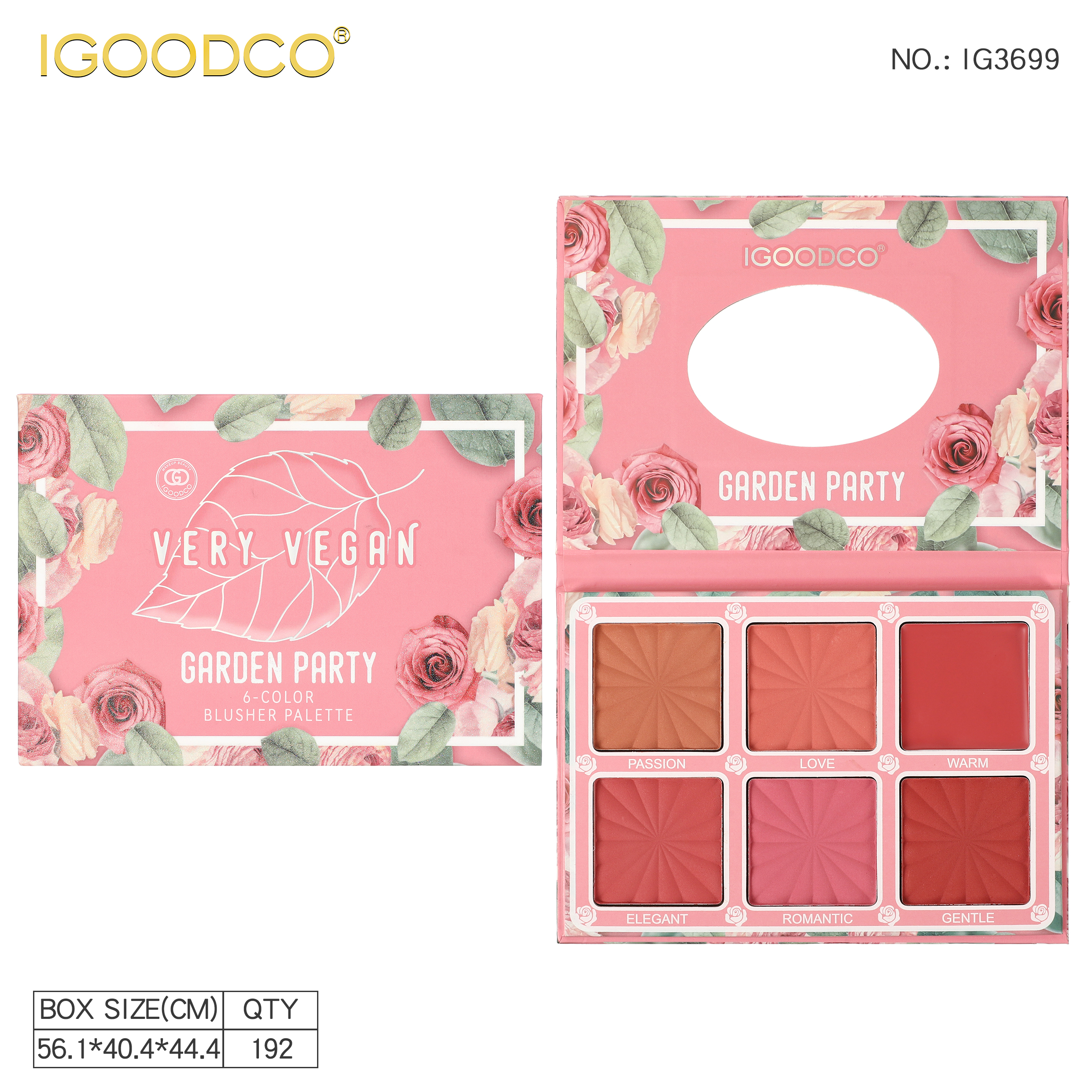 彩妆36色珠光眼影持久易上色一盘多用眼影盘