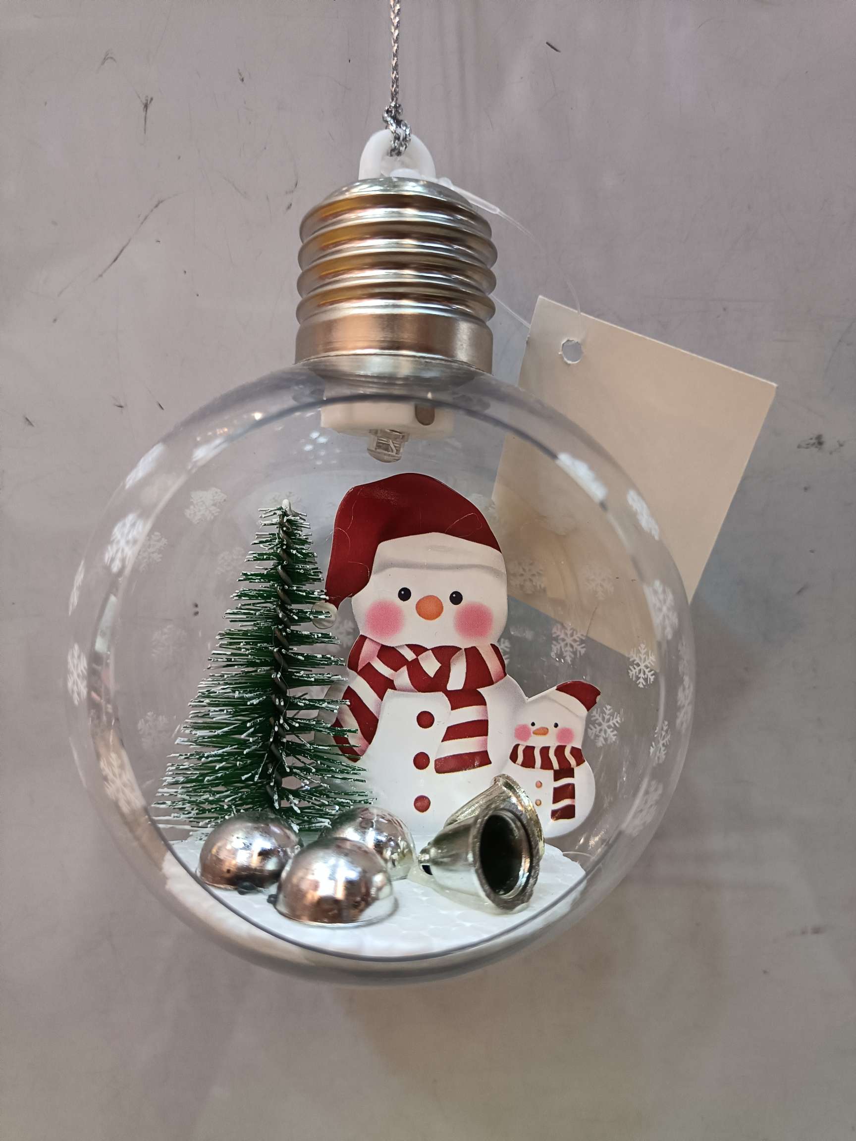 Christmas hanging balls, illuminated pendants, Christmas supplies