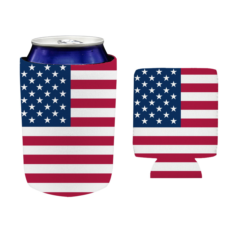 Chuangdong Flag 2026 World Cup fan Products in the US, Canada and Mexico: Water cups, cans, beer and cola cup covers, foldable cup covers custom-made details Picture